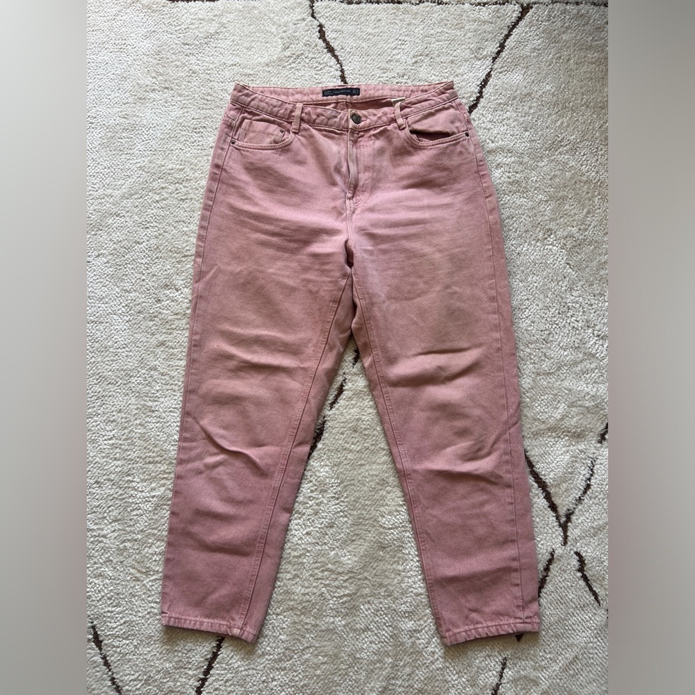 Vintage y2k Zara trafaluc denimwear pink jeans size 10